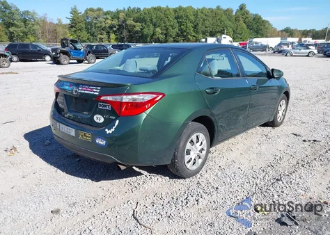 2014 Toyota Corolla Le Eco from USA, damaged, VIN 2T1BPRHE6EC091314